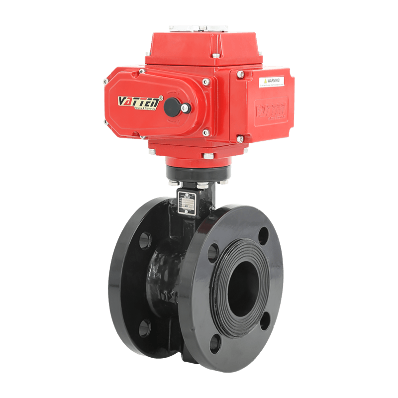 شیر پروانه ای فلنج دار برقی