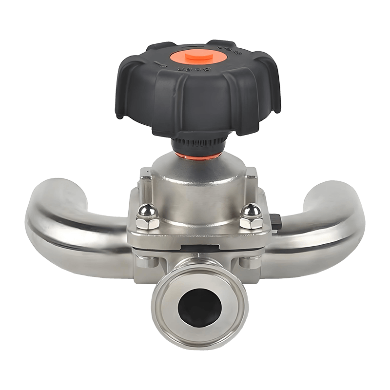 شیر دیافراگمی بهداشتی دستی