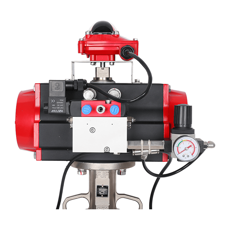 شیر پروانه ای انبساط پنوماتیک