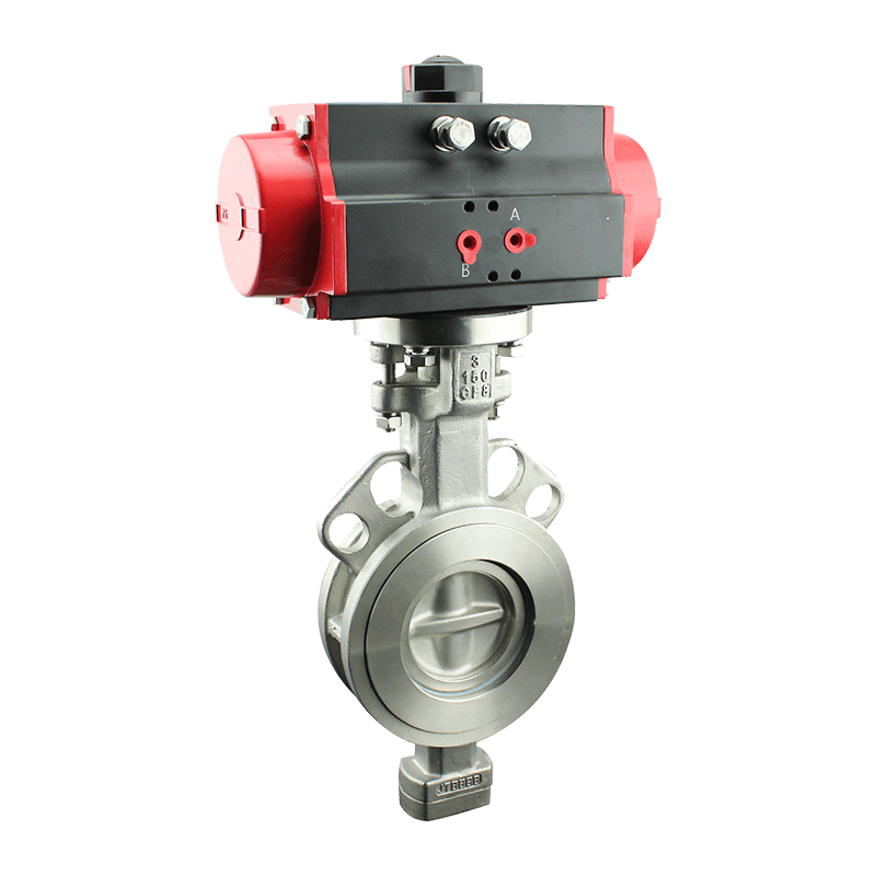 شیر پروانه ای هارد سیل پنوماتیک