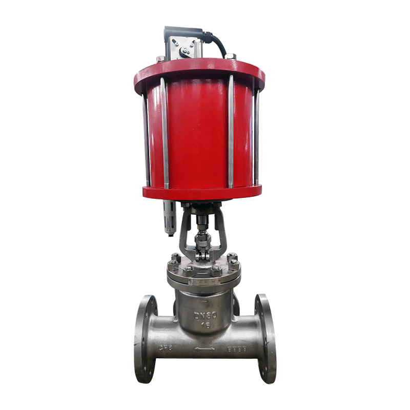 شیر خاموش کننده پنوماتیک استیل ضد زنگ