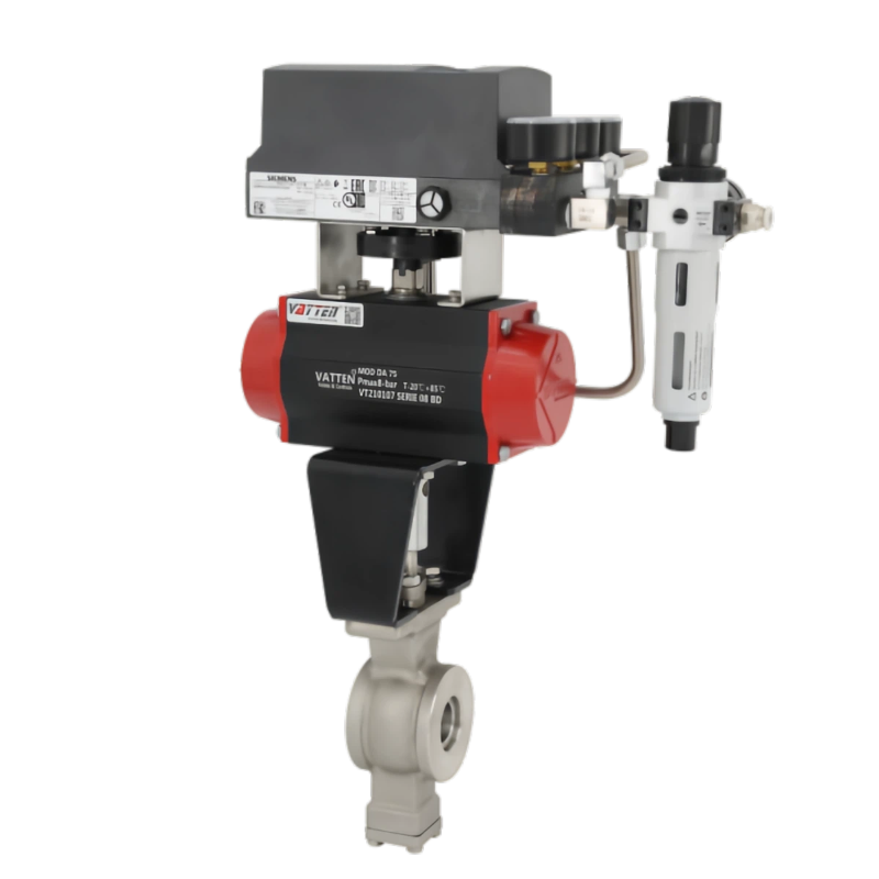 شیر توپی پنوماتیک نوع V